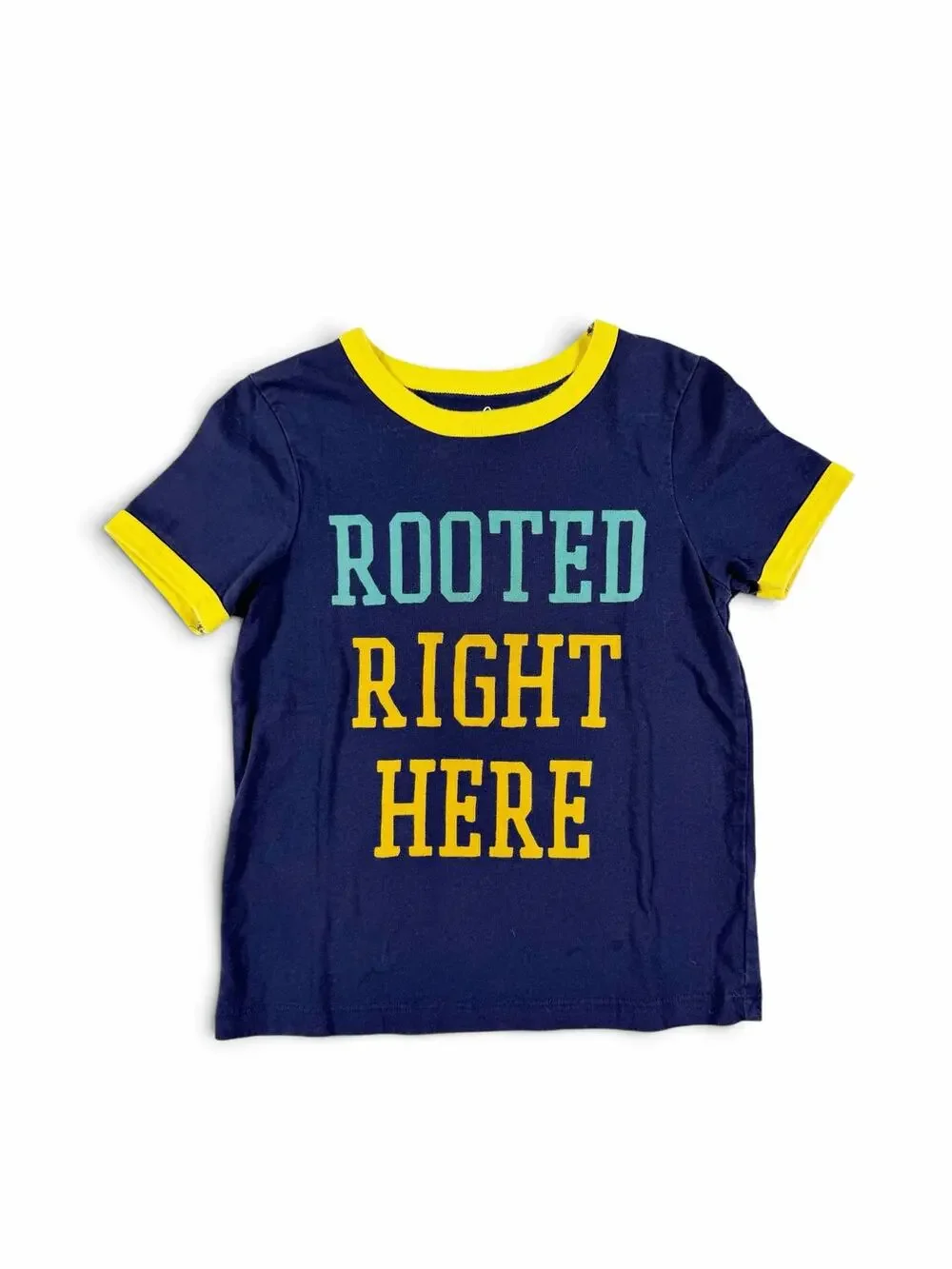 Peek Rooted Right Here General Sherman Sequoia Graphic Ringer Tee Navy 3